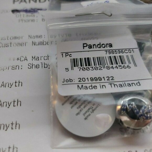 Pandora LTD EDT SS 2020 DOUBLE-SIDED "We Can Do Anything"(Unicef) 798596C01 - Picture 5 of 6